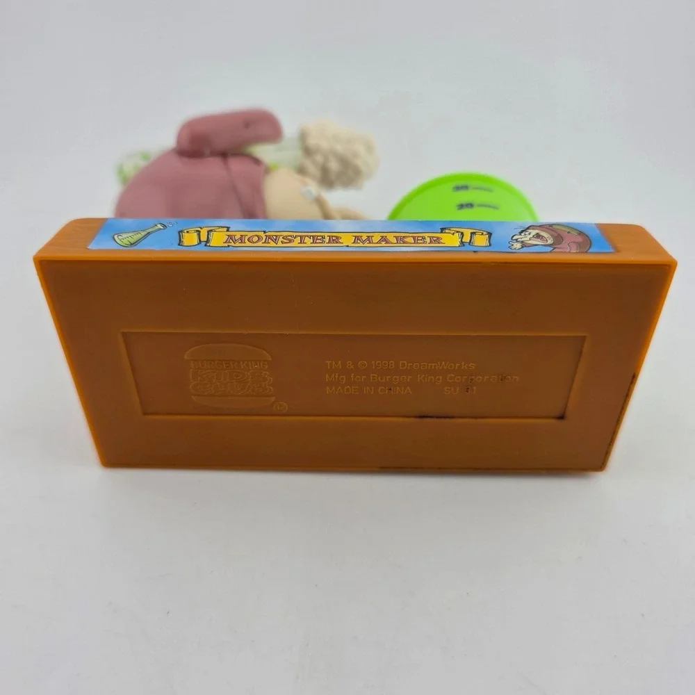 Igor Monster Maker Toy Lot Ambulance Plush Figure GOOD Spooky Laboratory 1998